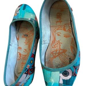 The Art Company size 9.5 (40) used condition funky flats